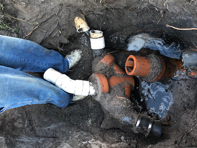 The Plumber's Plumber Water Main Leak Repairs