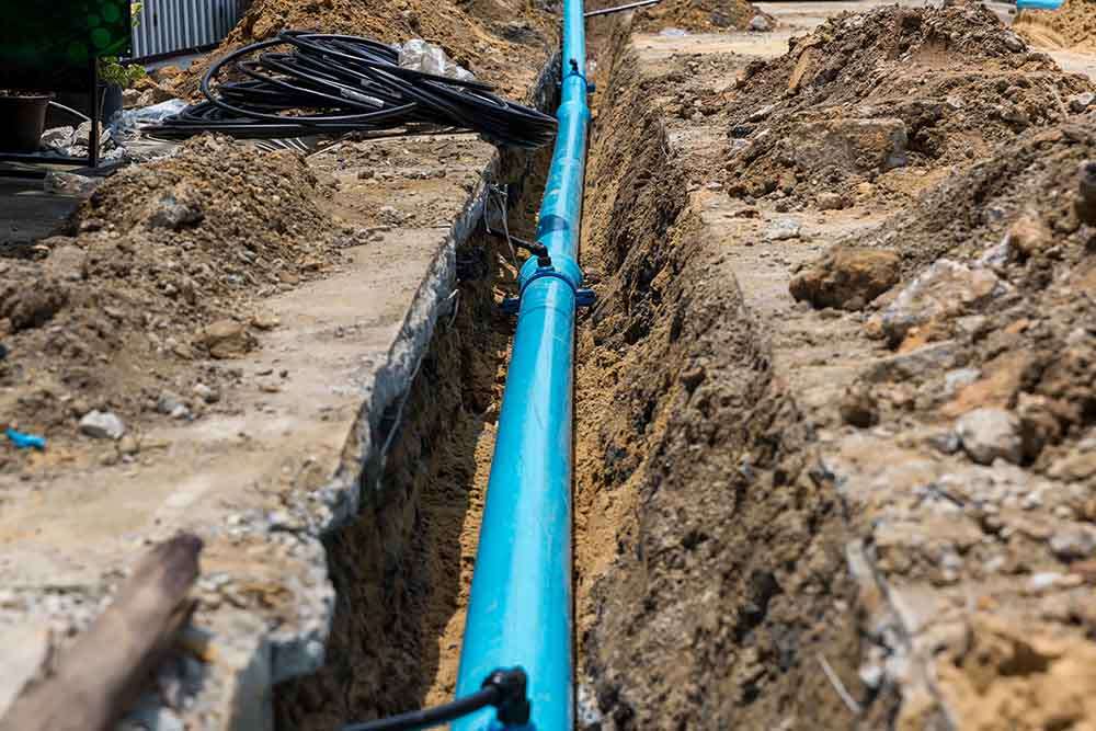 water main line