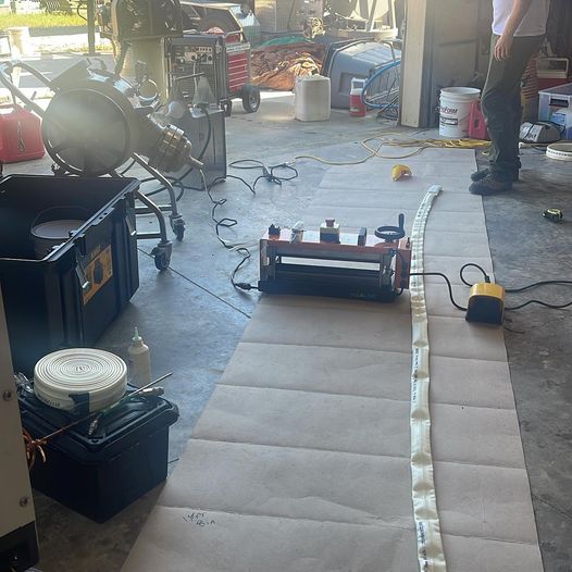 trenchless pipe lining equipment