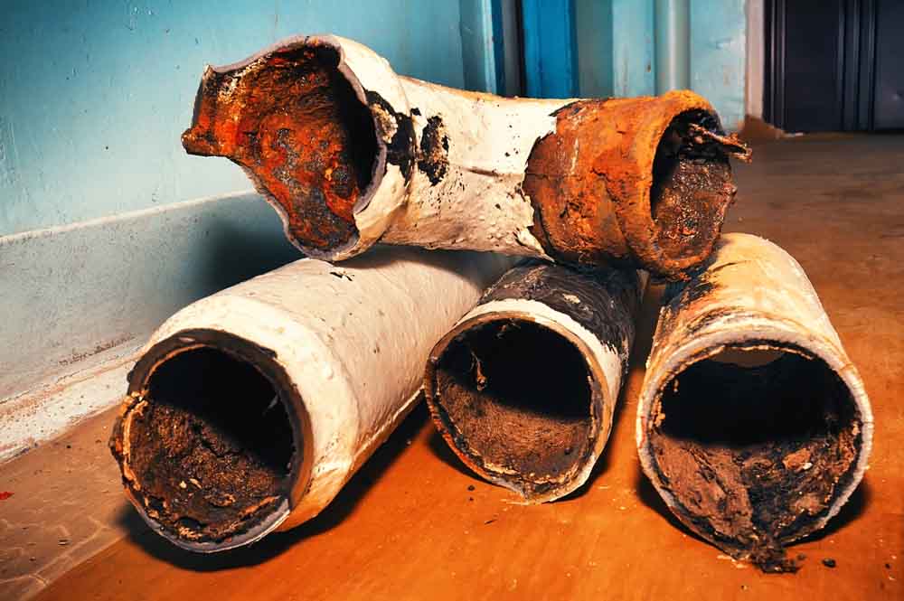 collapsed sewer pipe Myers, FL