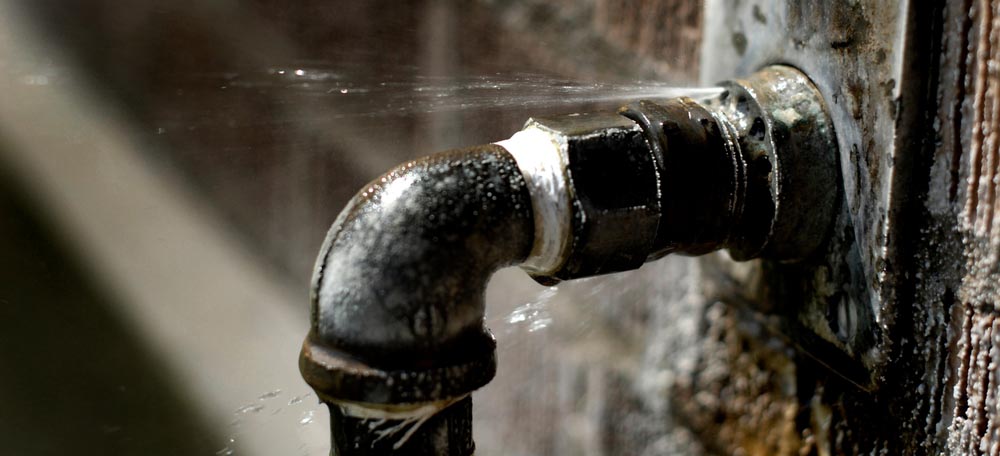 leaky pipe line