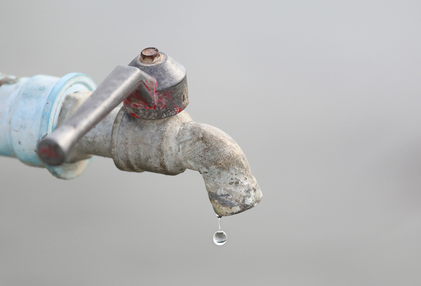 low-flow faucet or showerhead