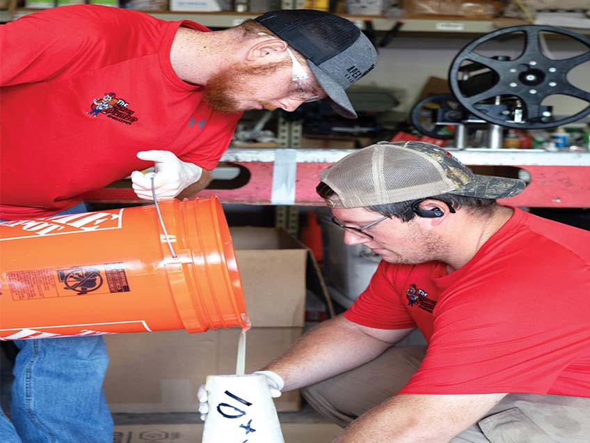 Plumber Prepare Epoxy