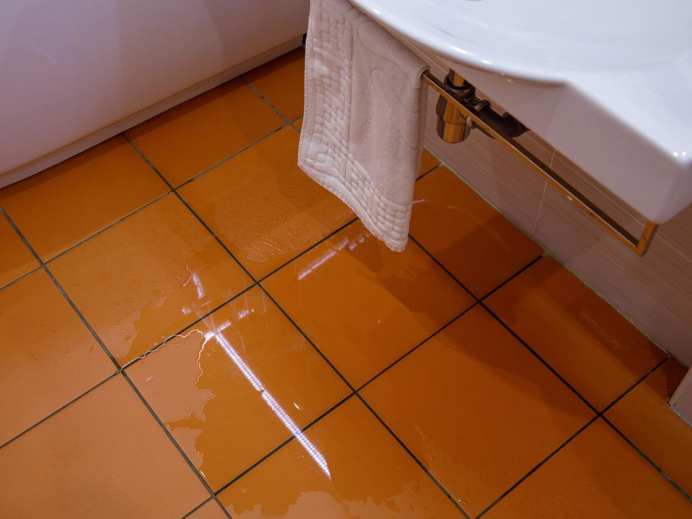 pooling water around toilet North Fort Myers, FL