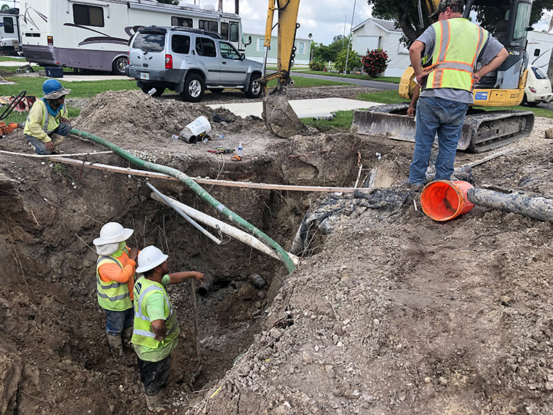 The Plumber's Plumber Water Main Leak Repairs